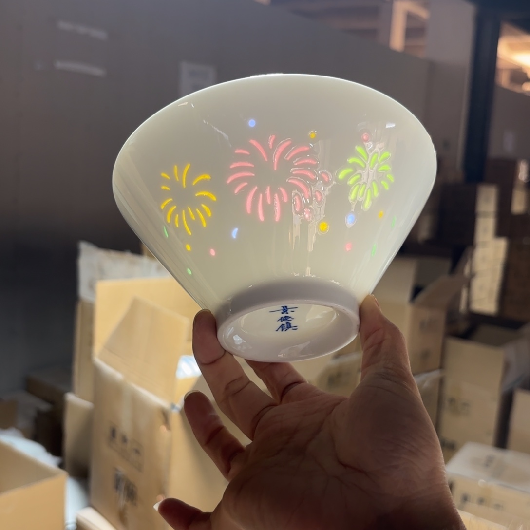 玉瓷景德镇陶瓷两只好的