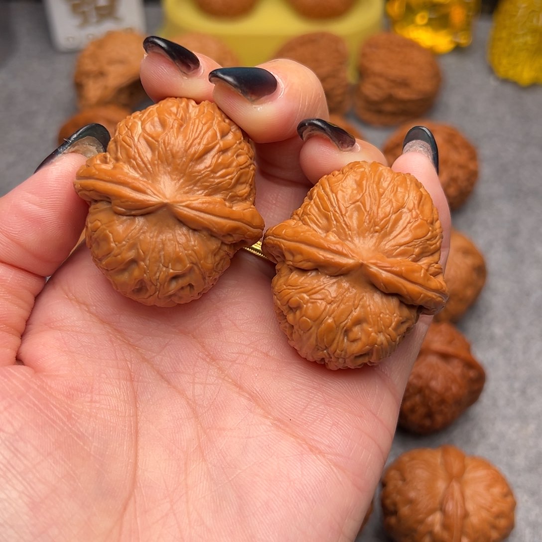 把件文玩核桃毕业精品精配元宝全品40+