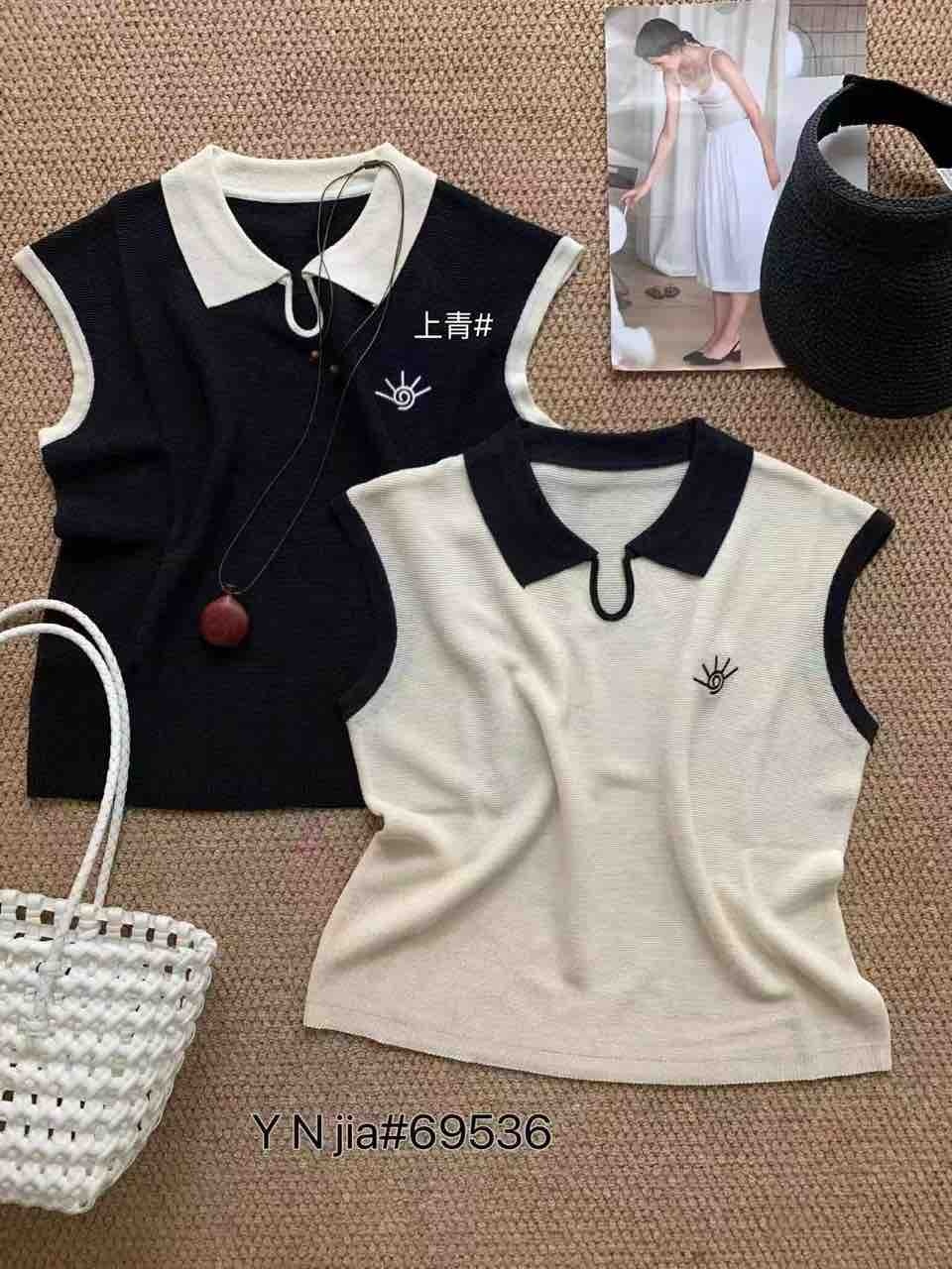 拾光家针织无袖4437