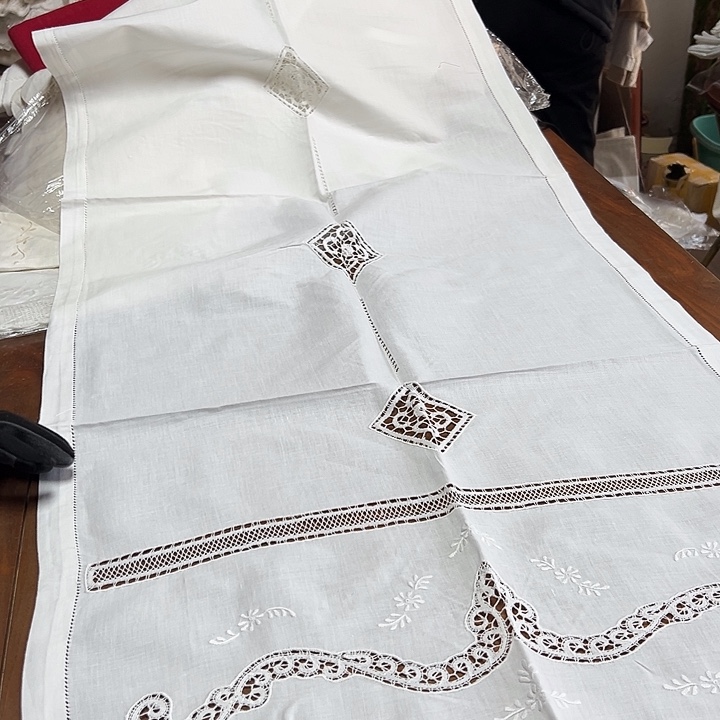 毛绒亚麻棉153-60/150厘米一对