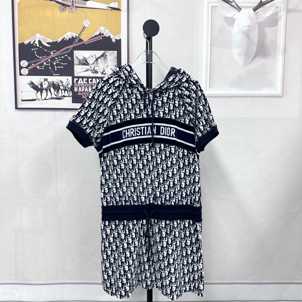 妃鱼/迪奥/100 %棉/连衣裙/95新/z零一二四