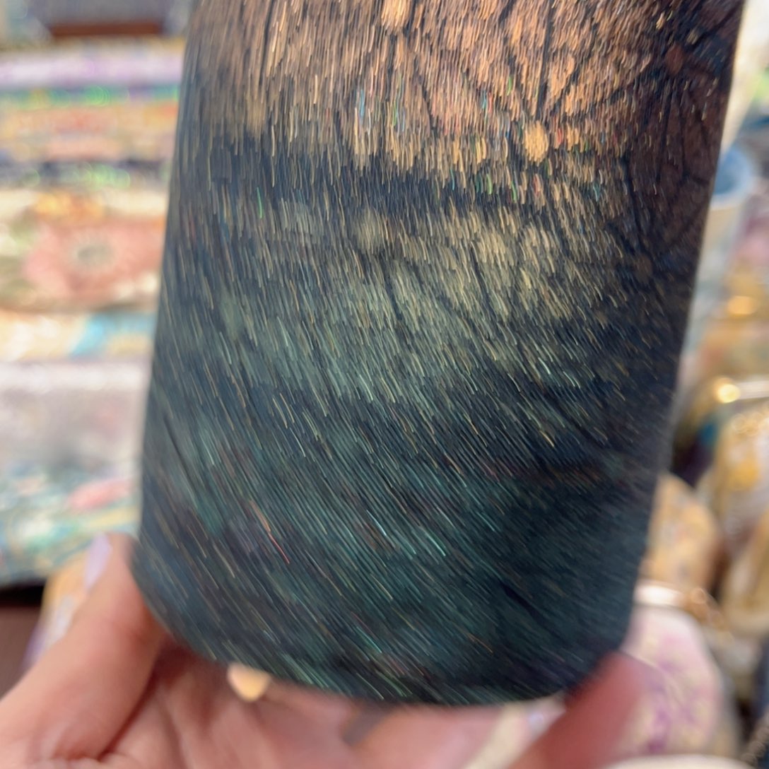 青***黛织绣咖啡杯套福利不退换