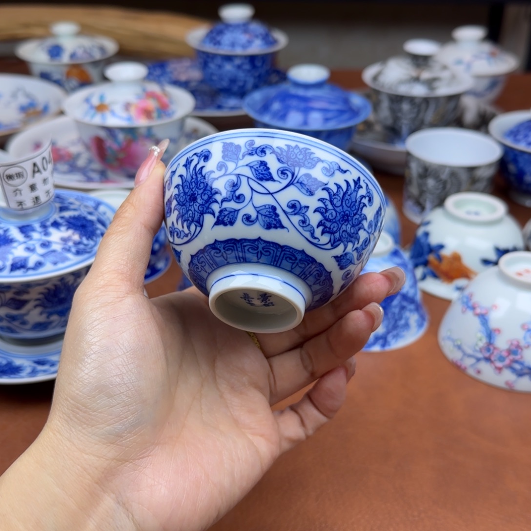 陶景德镇陶瓷手绘杯子