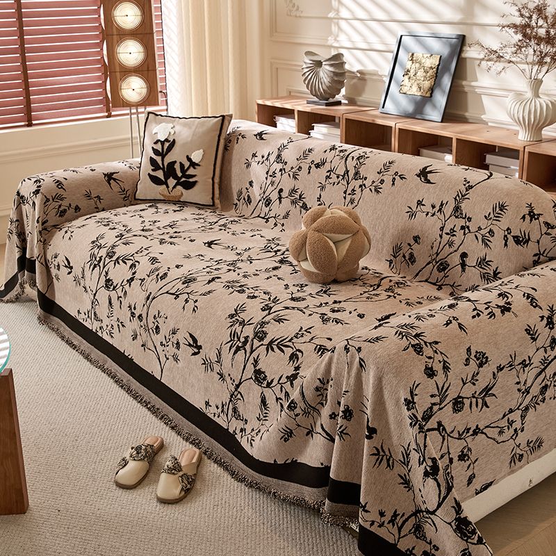 2025新款兰茵草一片式高级感沙发巾沙发盖巾