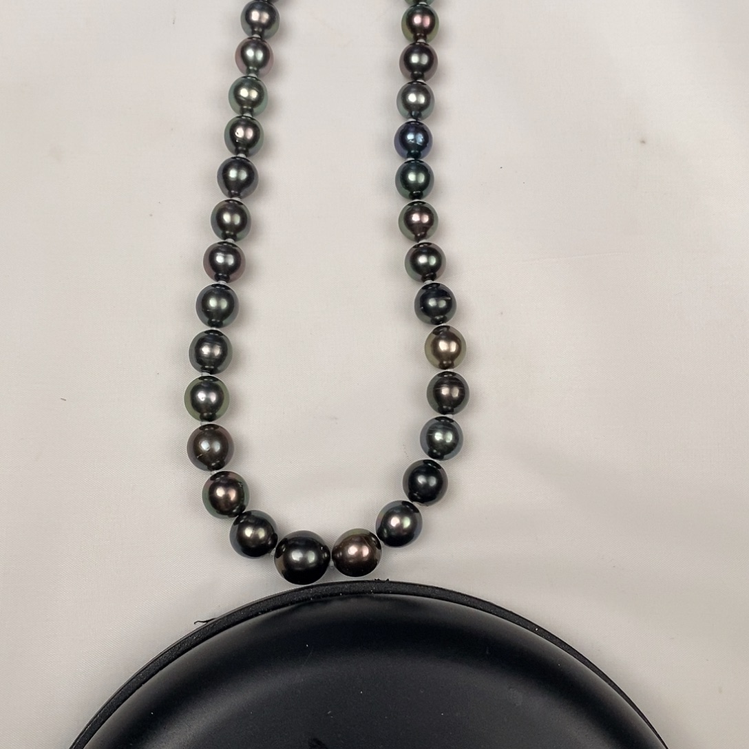 14K金镶嵌海水珍珠项链