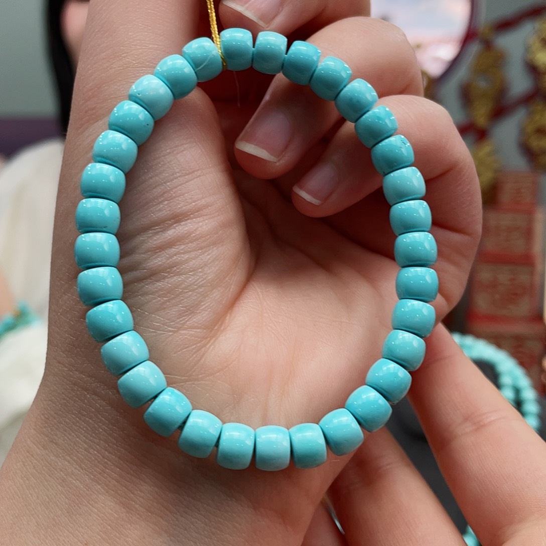 绿松石手串未镶嵌