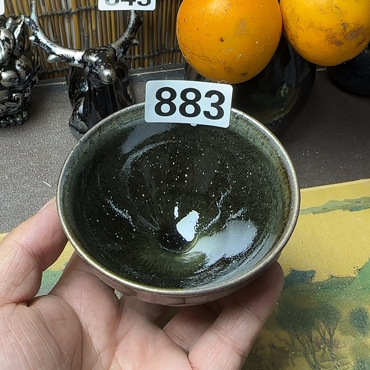 茶盏建盏杯主人杯龙窑柴烧