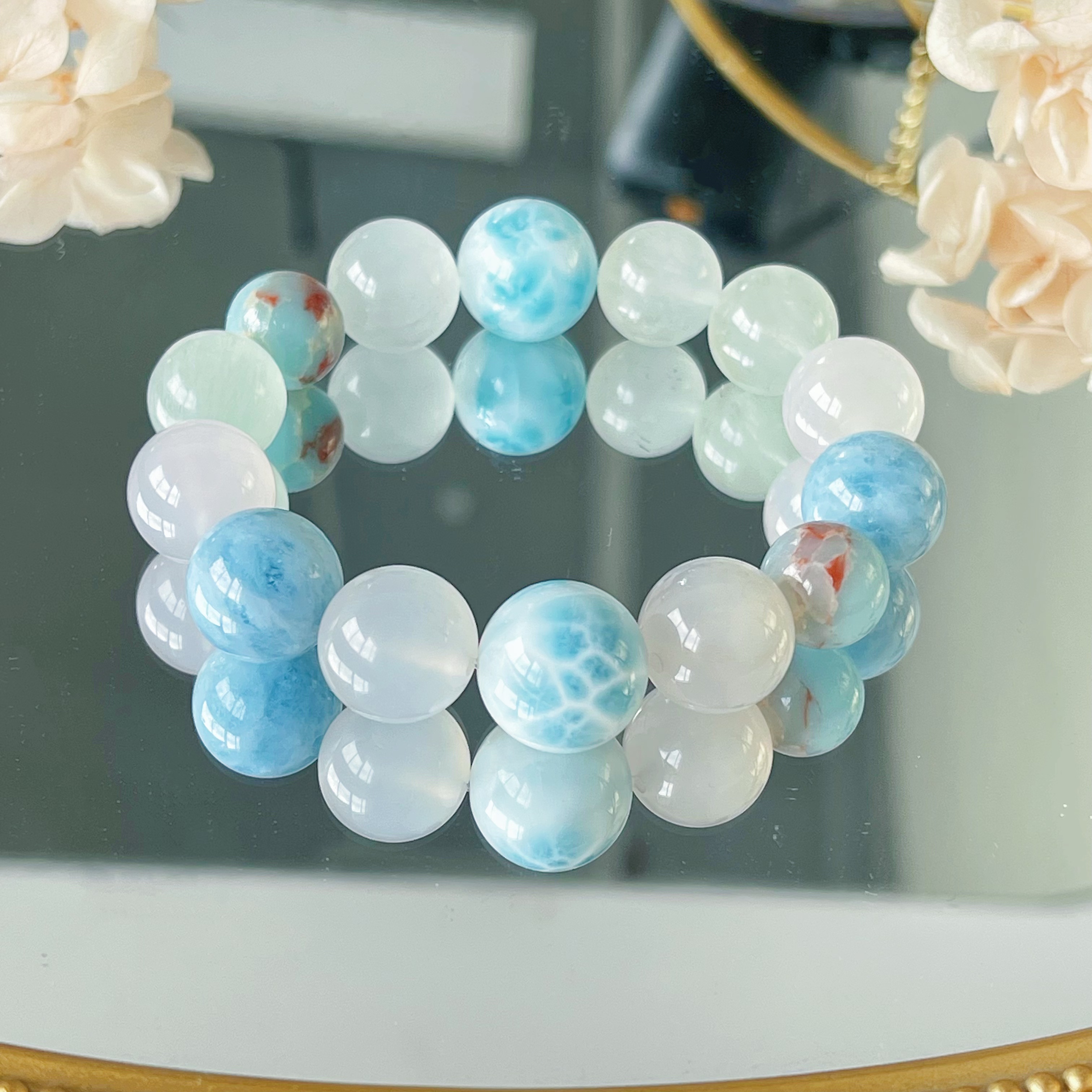 【潮汐灵眸】y3037设计款多宝手链多性发其一