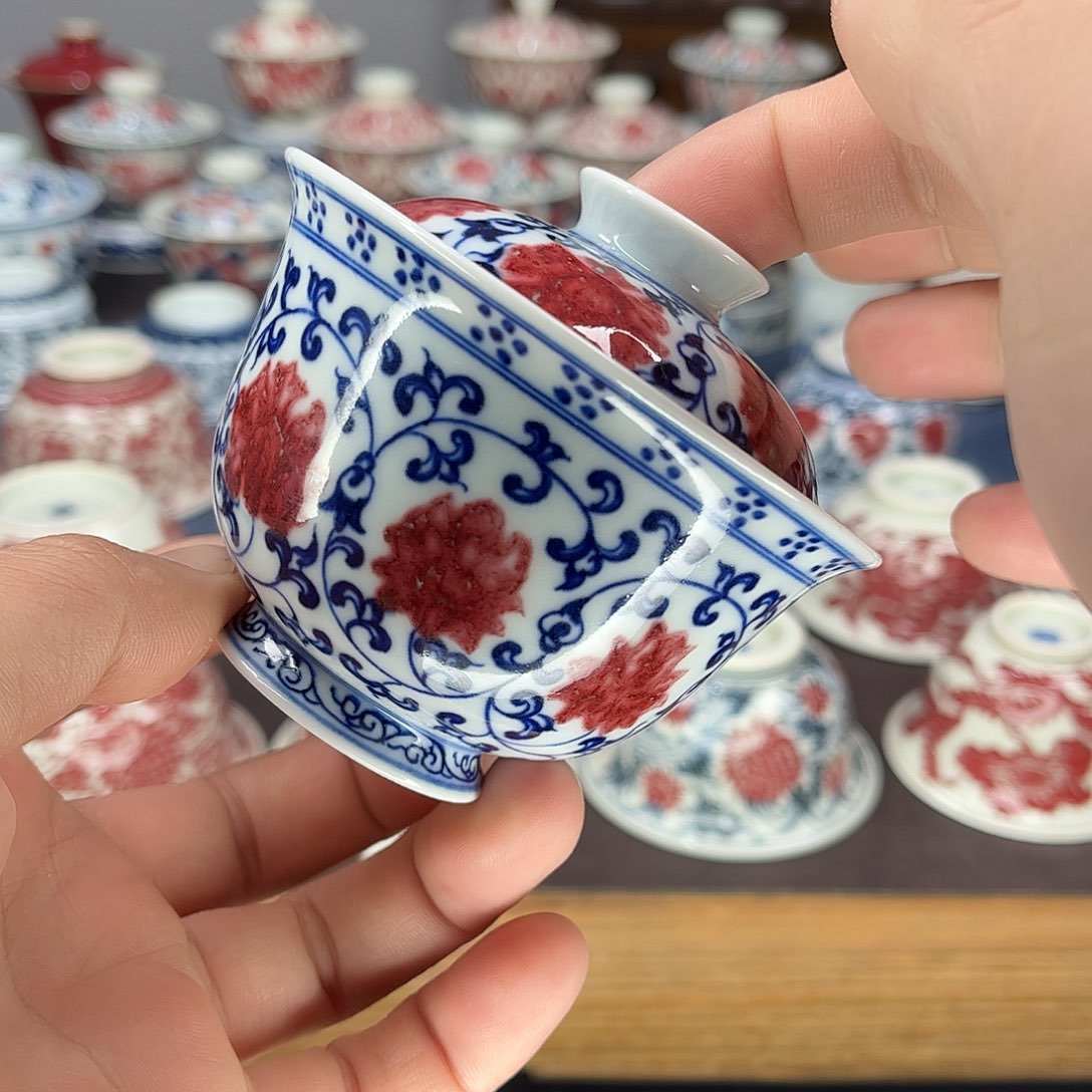 景德镇陶瓷青花釉里红