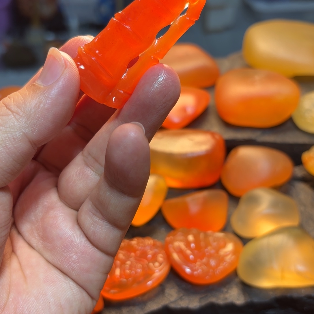 平***安石英岩玉未镶嵌挂件