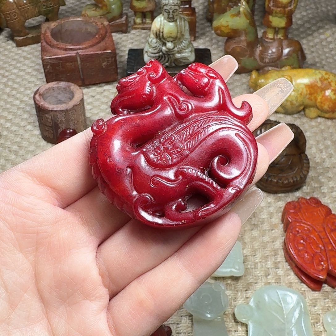 白玉菩提吊坠挂件