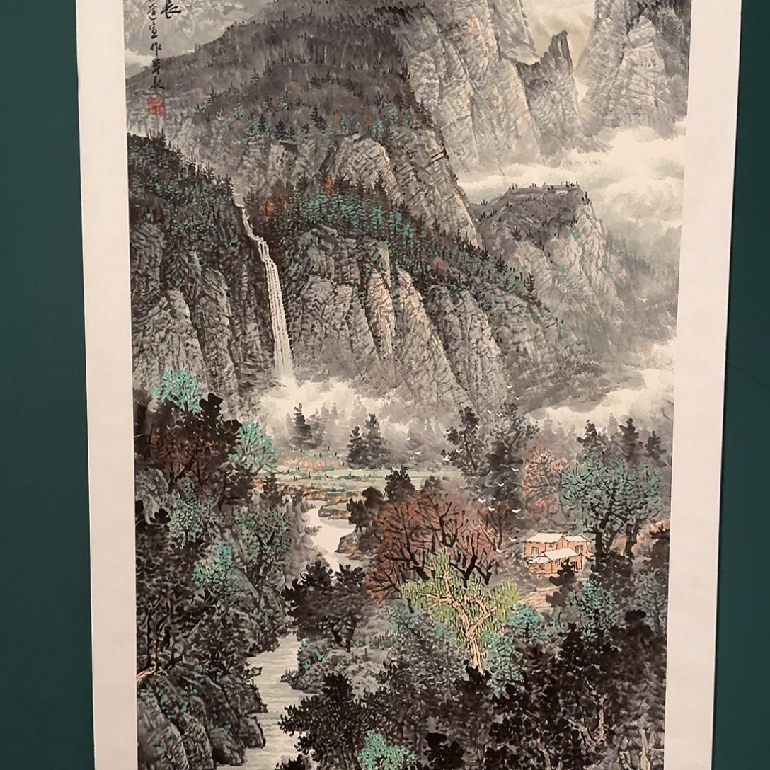 国画董老师的作品