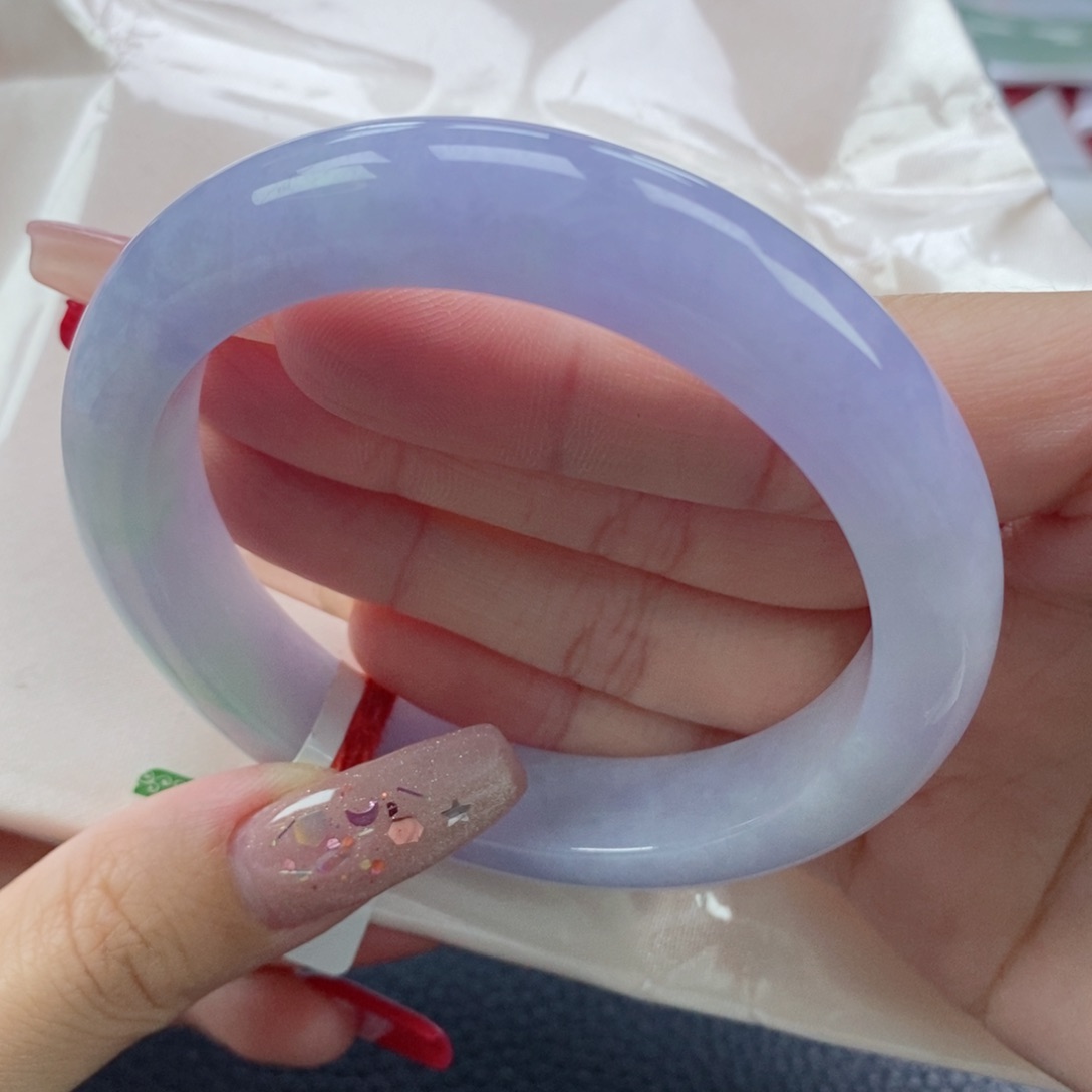 【闪购商品】翡翠手镯未镶嵌57.8正圈