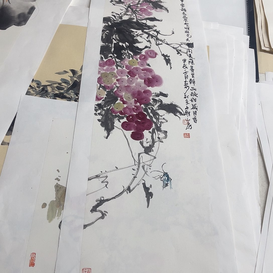 姜奇老师花鸟作品