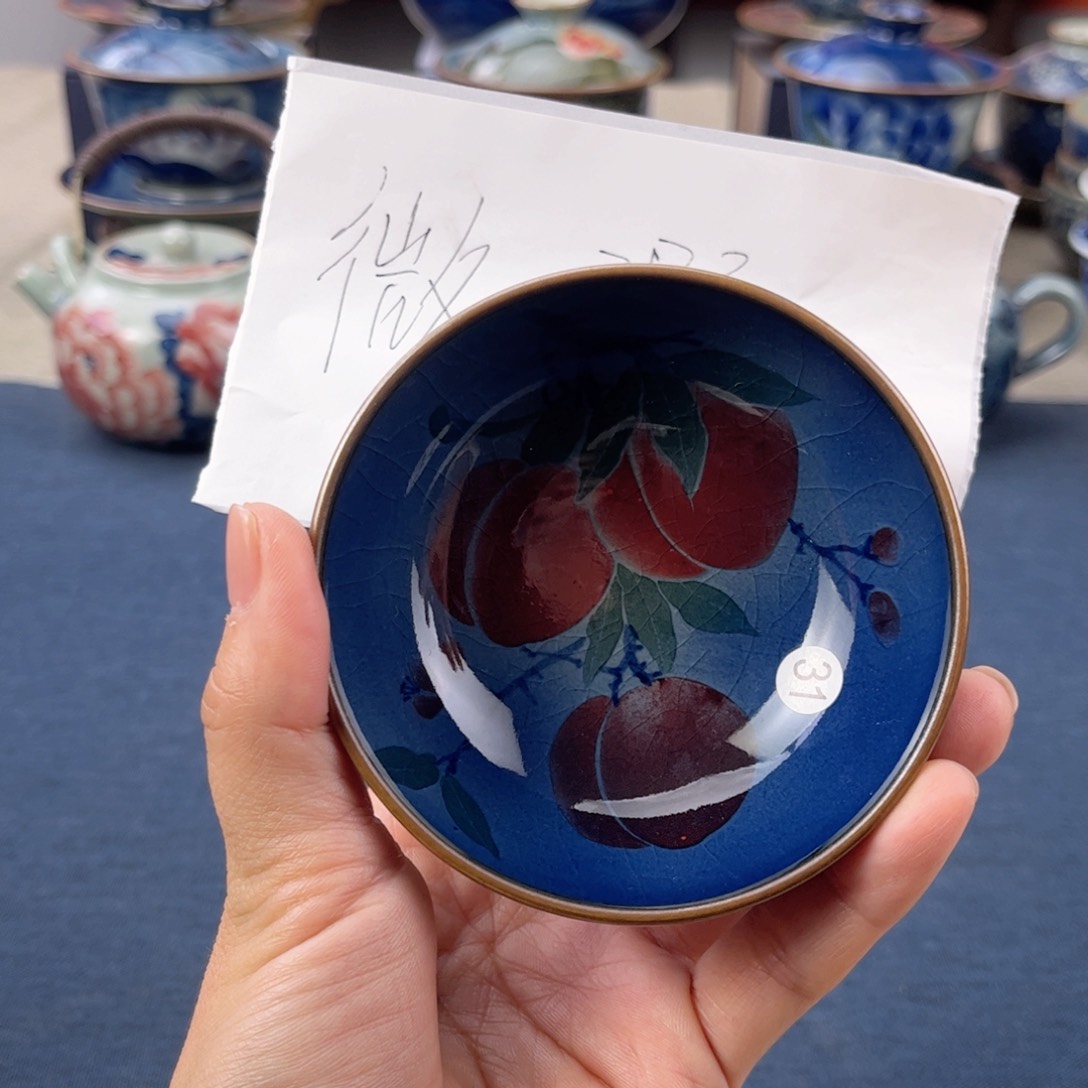 杯景德镇手绘手工茶具