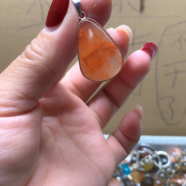 水晶水晶吊坠未镶嵌