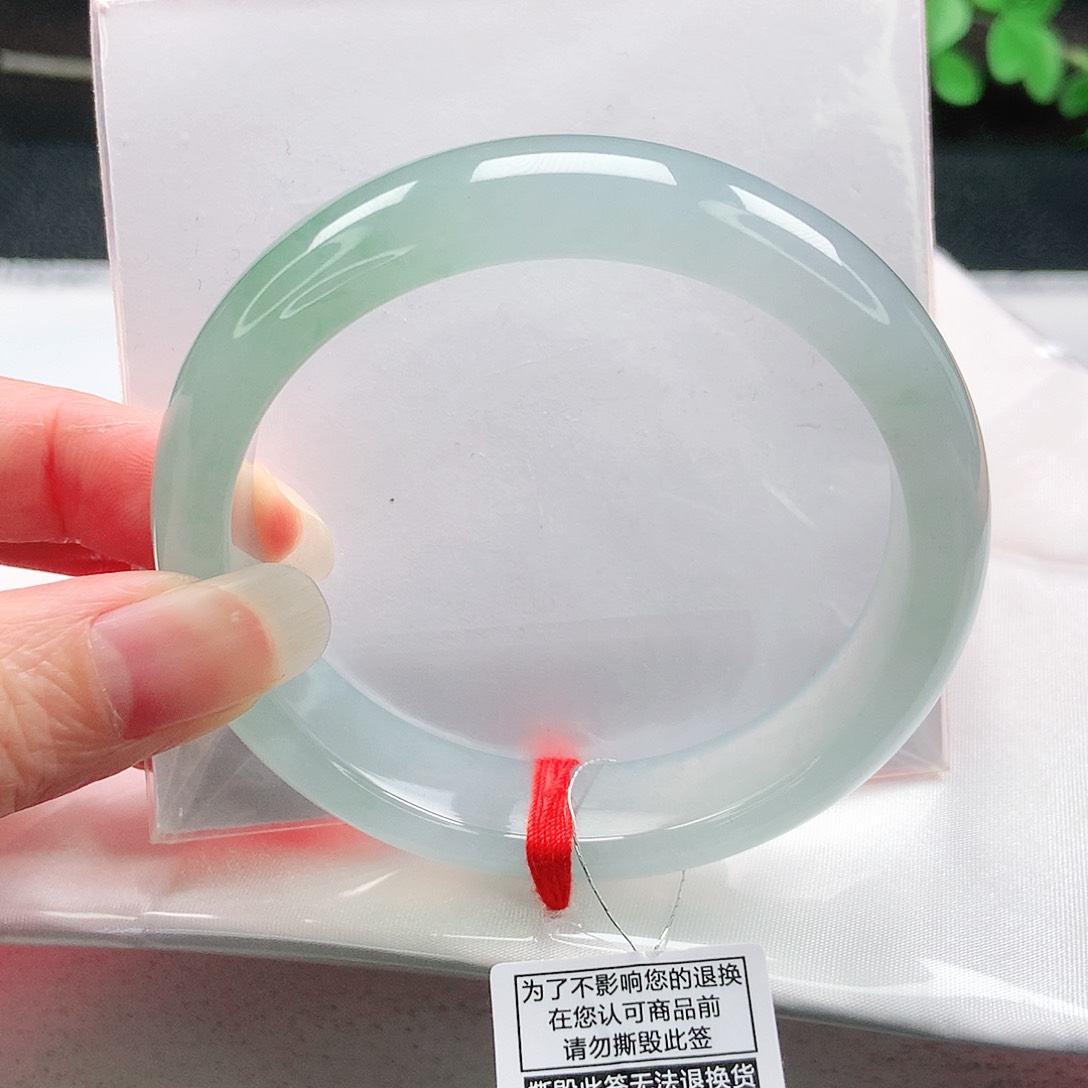 未镶嵌手镯翡翠57圈