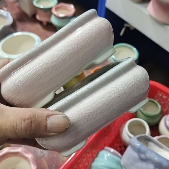 微瑕陶瓷盆12包邮