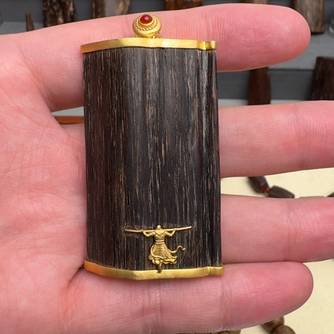 人***桑沉香碎屑沉香越南芽庄大圣归来