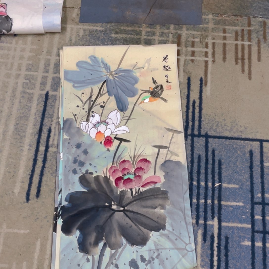 国画四尺四开作品1111