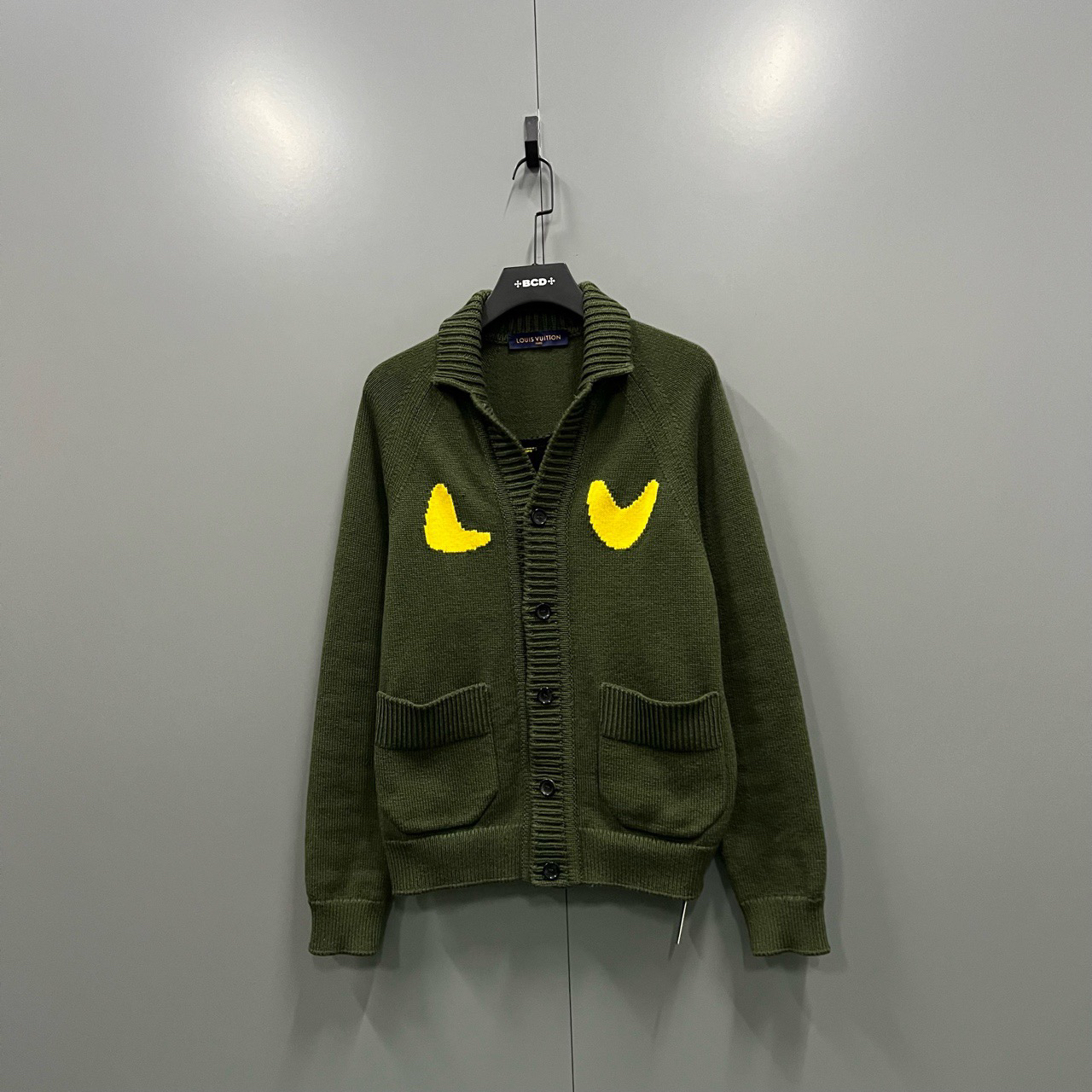 95新 LouisVuitton/路易威登 （bb）126 虎头印花针织开衫 M码