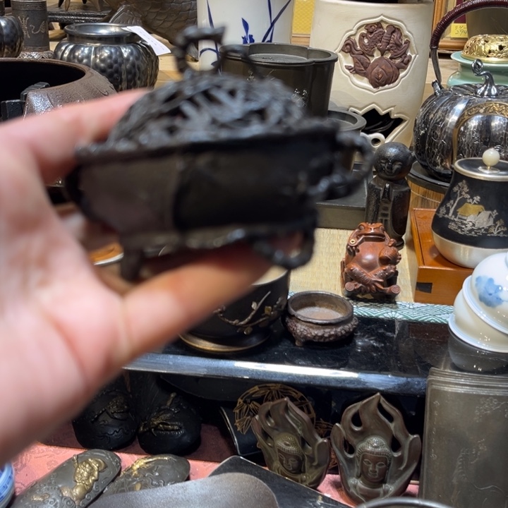 铁中古工艺品摆件