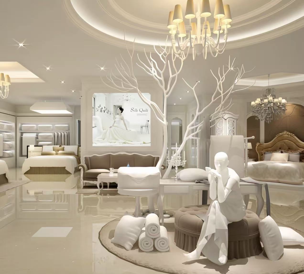 【样品牛奶绒四件套】加厚保暖牛奶绒四件套颜色随机（无包装）