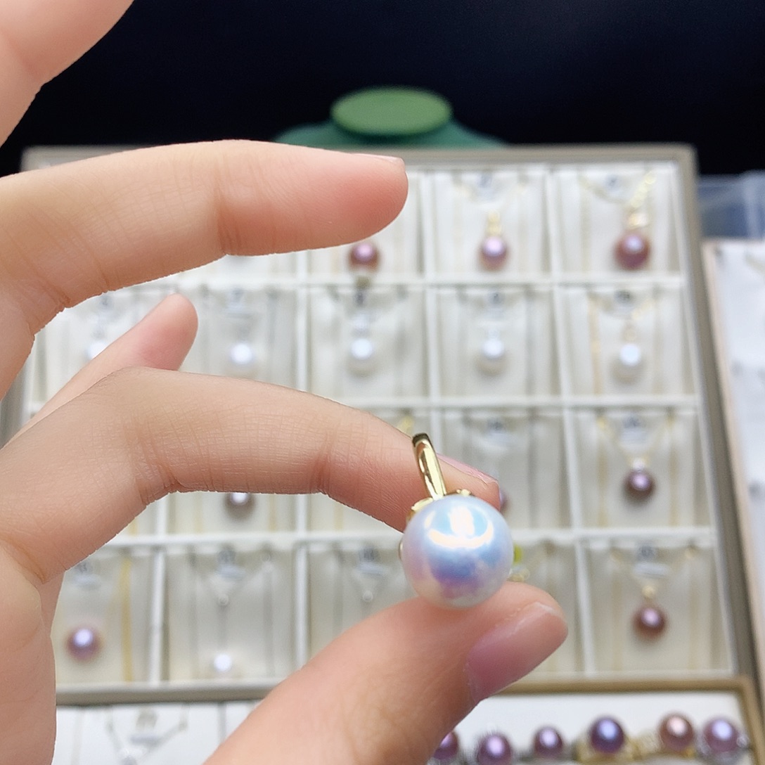 淡水珍珠颈饰合金