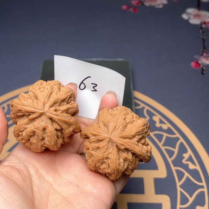 文玩核桃把件48大粗筋