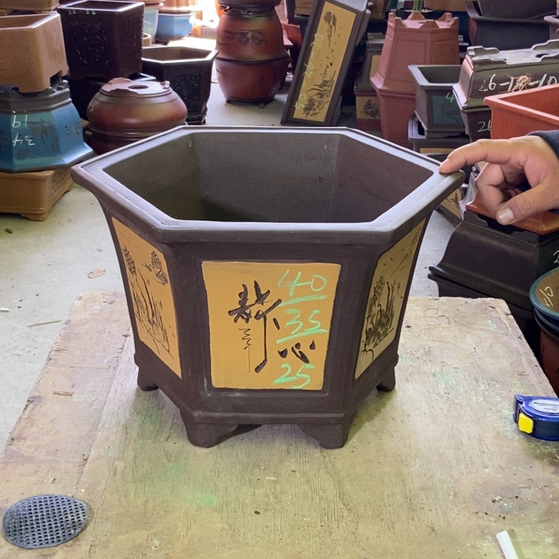 紫砂花盆紫砂紫砂