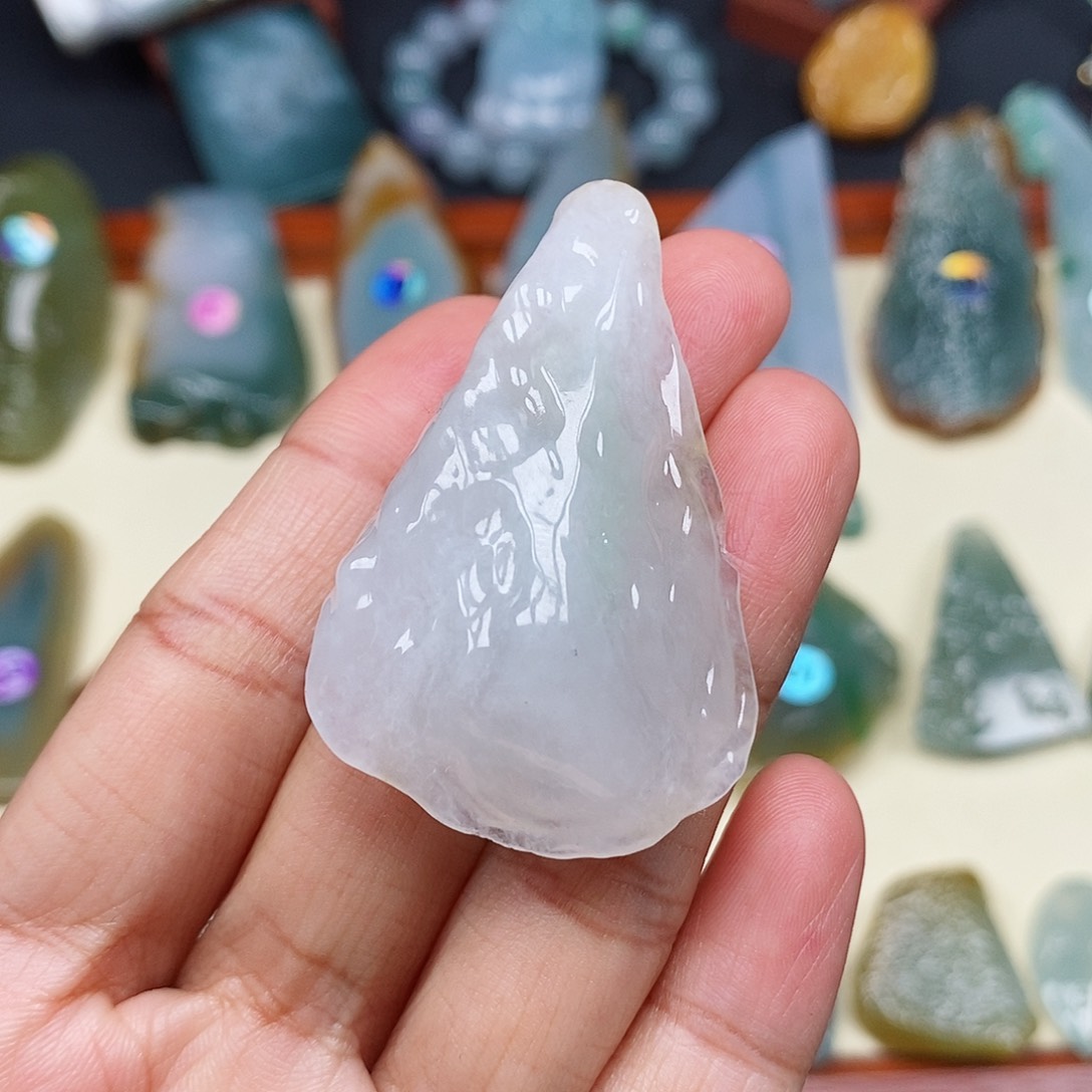 颈饰未镶嵌翡翠f****o翡翠