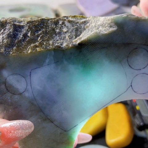 翡翠裸石翡翠原石