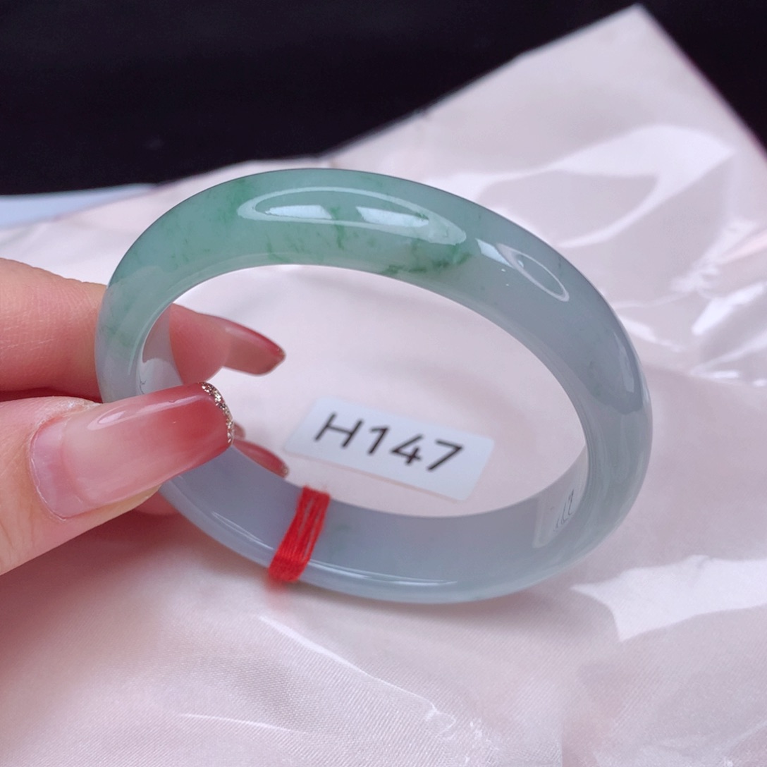 翡翠未镶嵌手镯手镯52贵妃