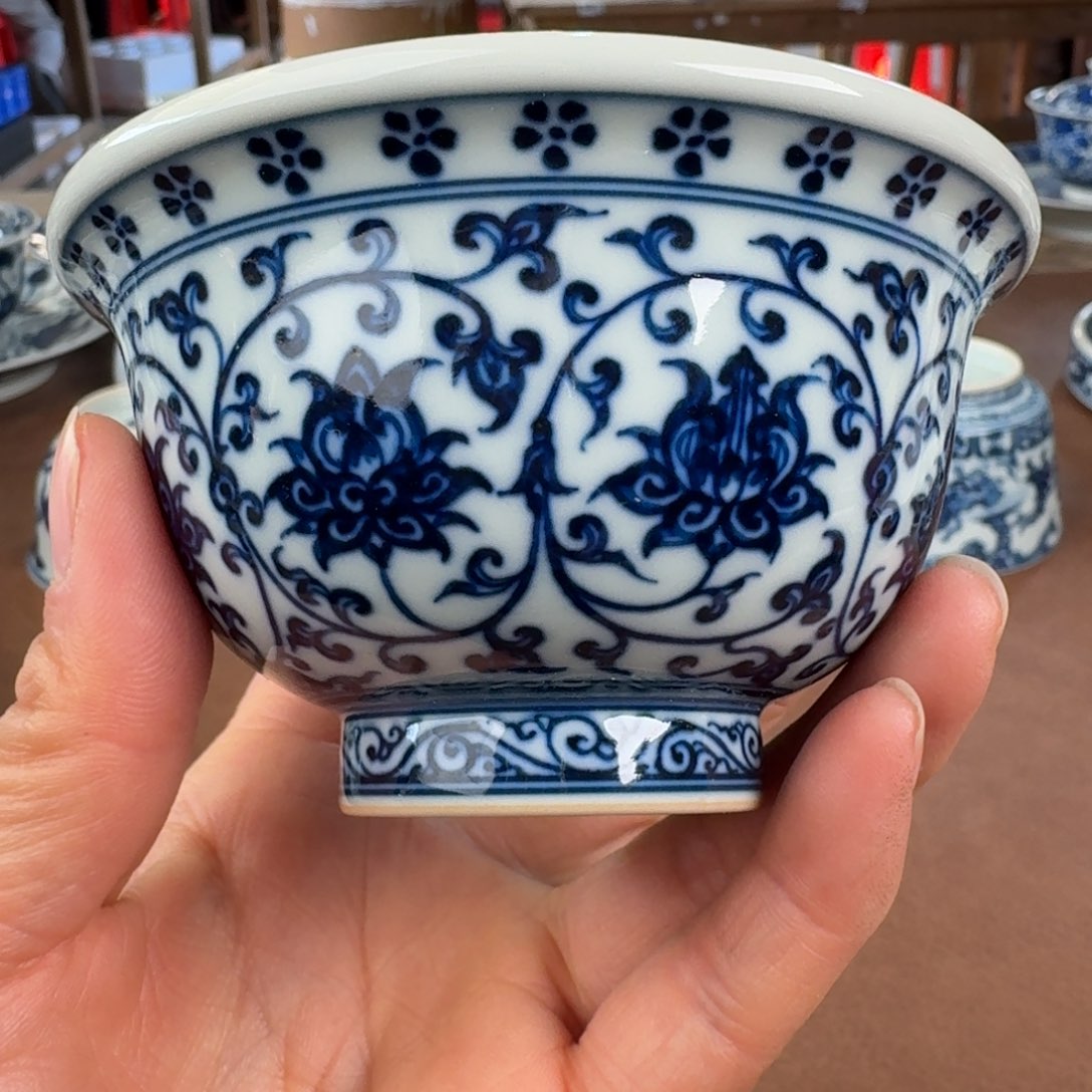 杯景德镇陶瓷手工手绘