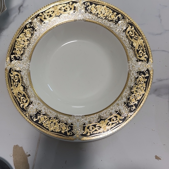 瓷8.5寸草帽盘35米两个