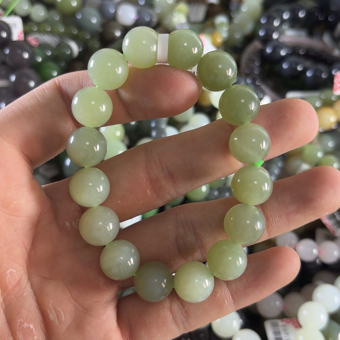 和田玉手链未镶嵌32