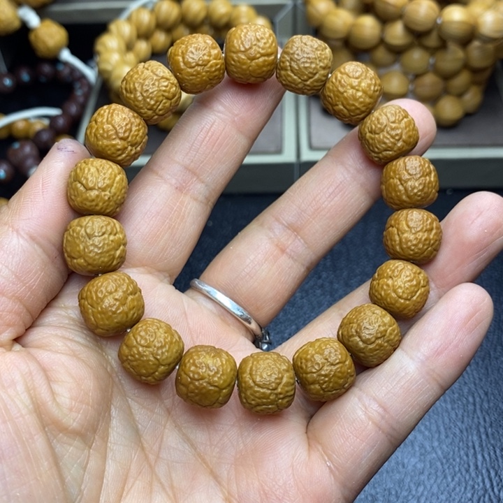 猴头核桃手串猴头草