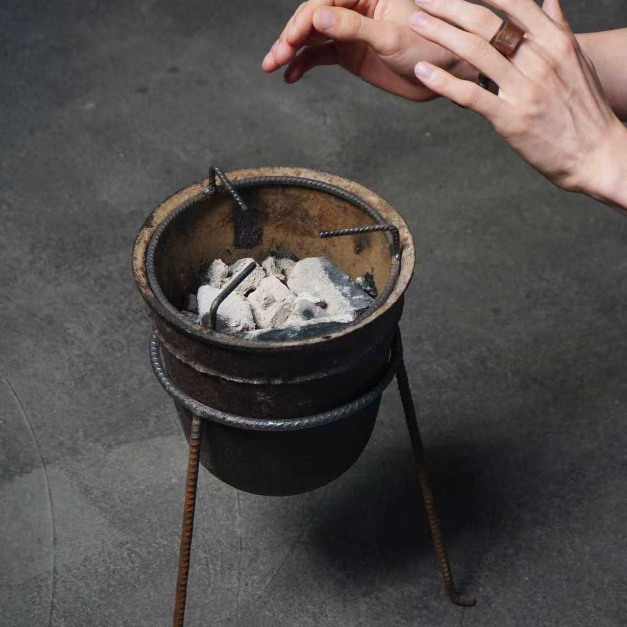 侘寂风格碳炉 电陶炉 景德镇手作