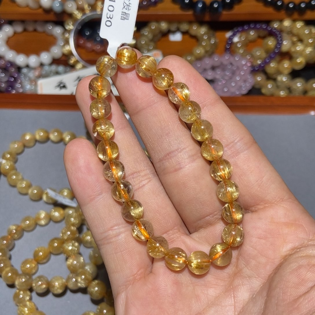 水晶手链未镶嵌K***a金发