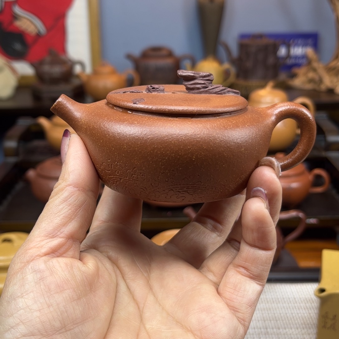紫砂茶壶紫砂茶具半手工制作