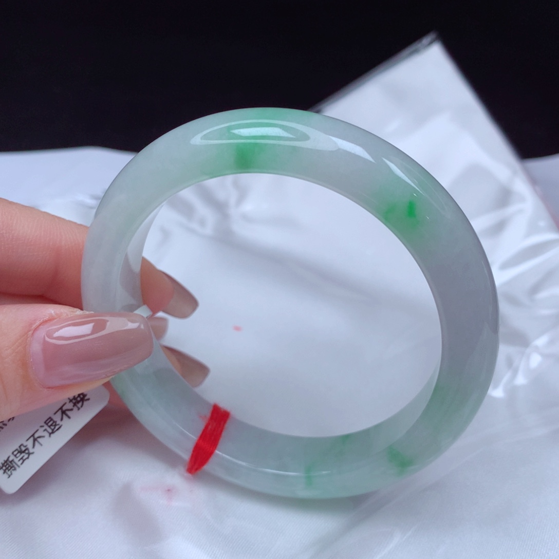 翡翠手镯未镶嵌手镯55