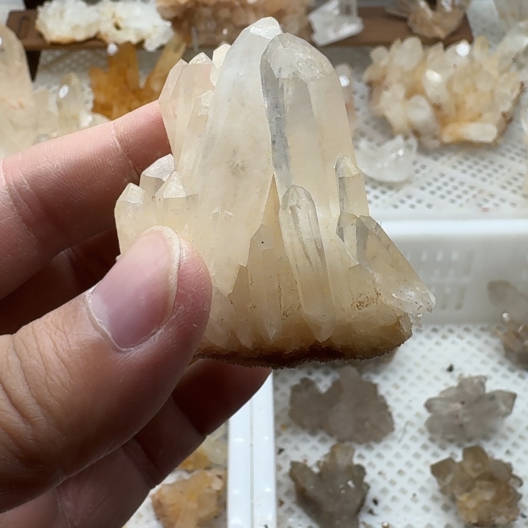 银S925镶嵌珠宝半成品水晶1