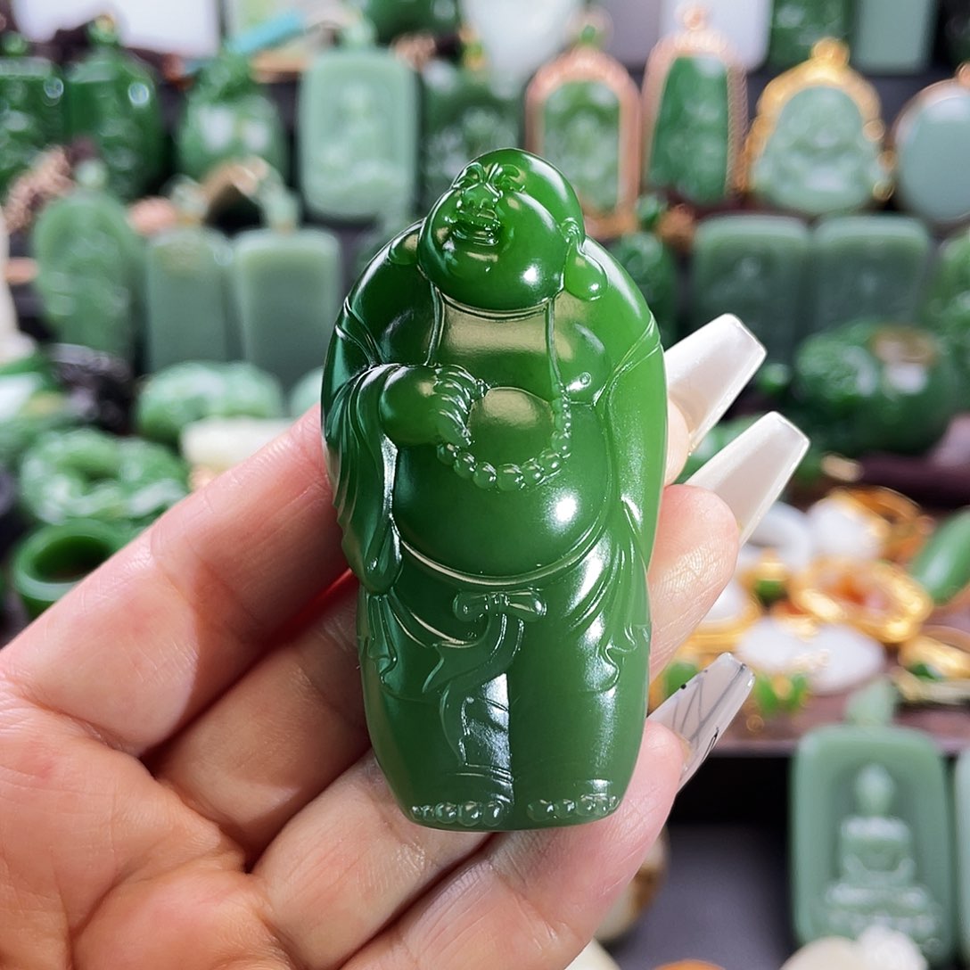 和田玉挂件未镶嵌吾***方