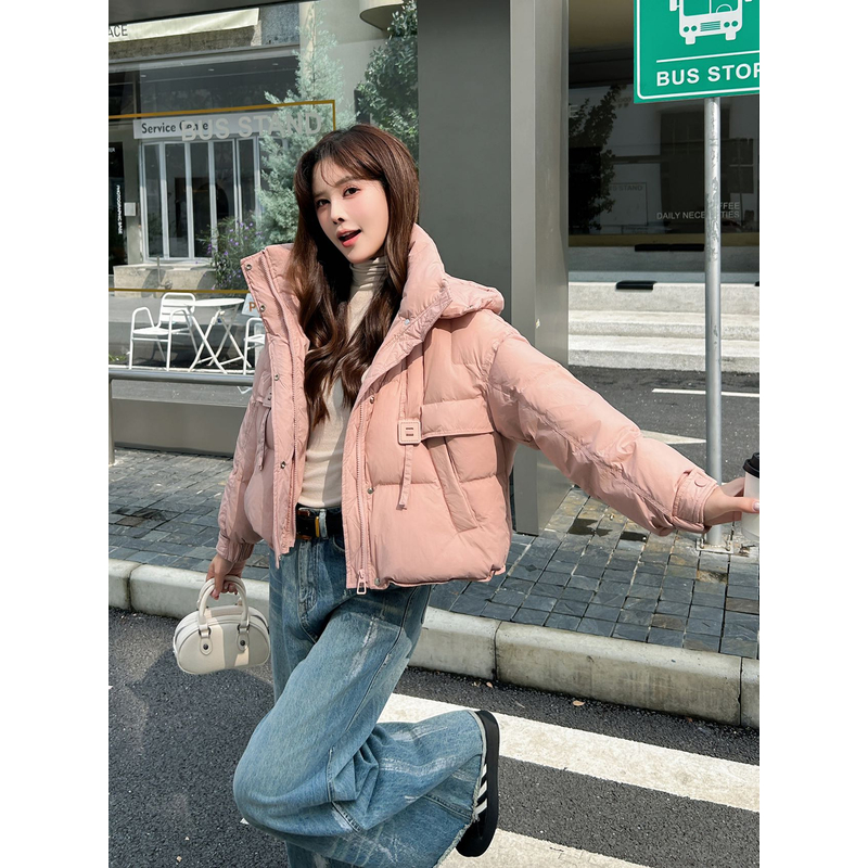2025冬季新90白鸭绒款韩版时尚百搭休闲羽绒服886319