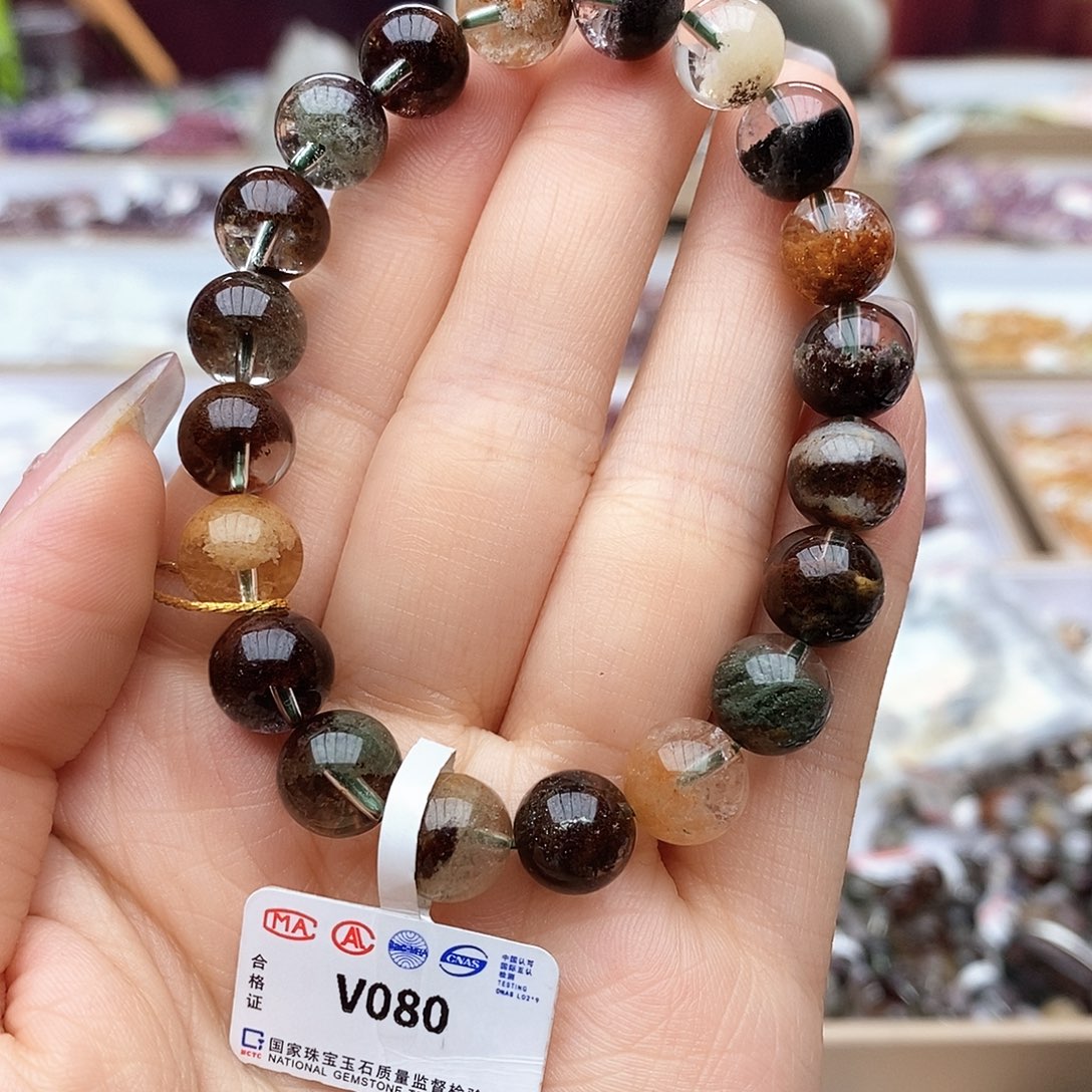 水晶手链未镶嵌v080 四季幽灵 