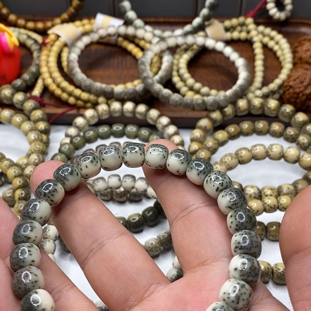 星月菩提手串小***个河豚