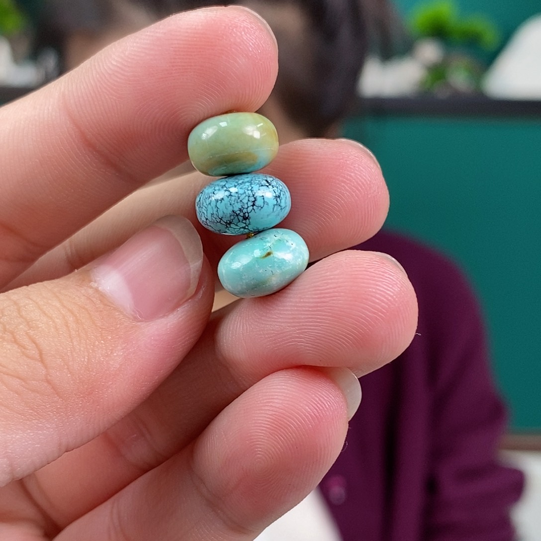 绿松石珠宝奇石未镶嵌