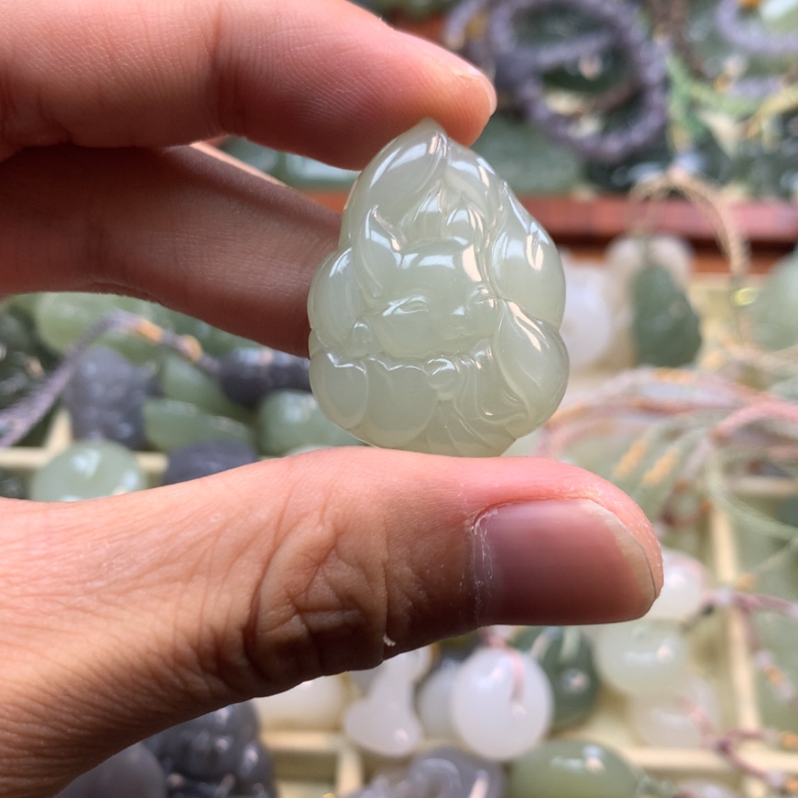 【闪购商品】颈饰未镶嵌和田玉