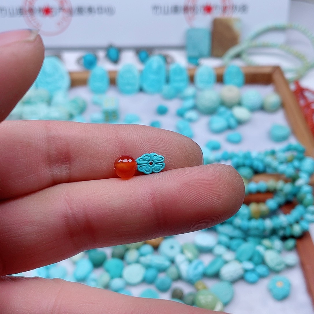 南红玛瑙颈饰未镶嵌342