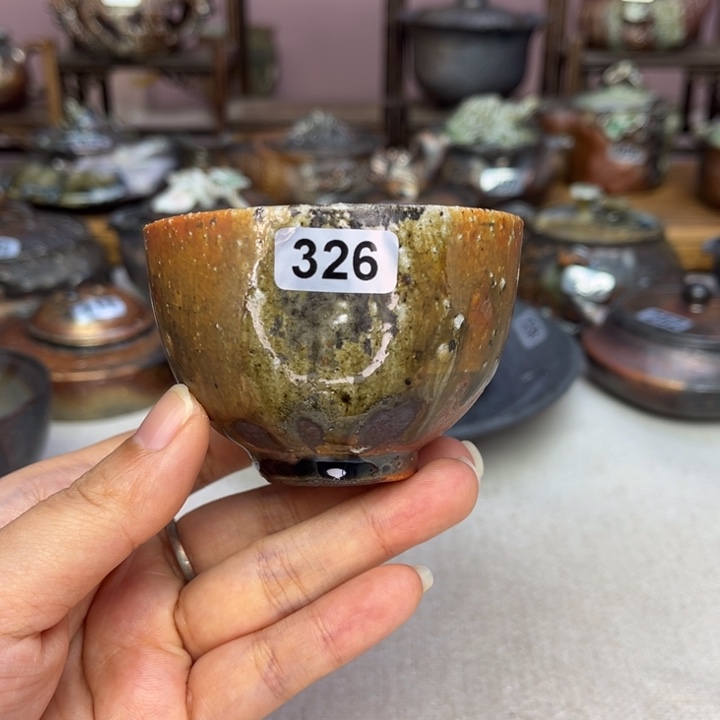 壶裸柴烧陶瓷茶具